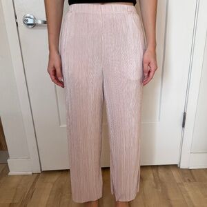 Topshop Light Pink Wide-Leg Pants